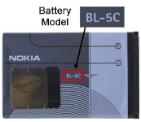 Bateria BL-5C de Nokia